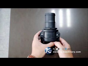 How to use PP camlock coupling