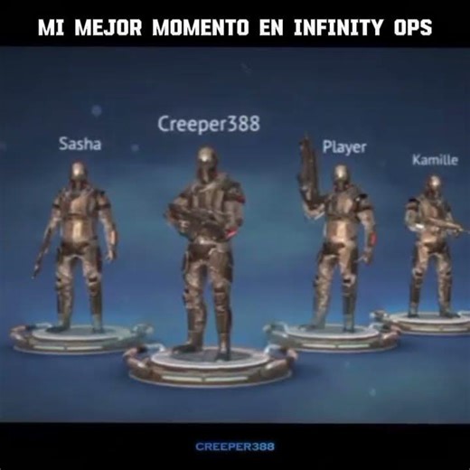 MI MEJOR MOMENTO EN INFINITY OPS #capcut