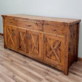 Western Winds Weathered Wood Buffet