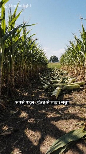 How Sugar Is Made from Sugarcane | Full Process Explained in 1 Minute