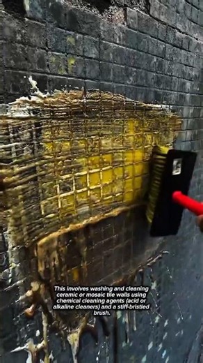 Watch Years of Dirt Disappear From Outdoor Tile Walls in Minutes