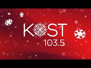 KOST 103.5 Christmas Music Announcement 2025