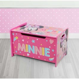 Minnie Mouse Deluxe Wooden Toy Box & Bench