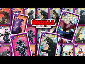 All Godzilla Holograms card special effect Godzilla Defense force 2022 哥斯拉 ゴジラ 【 ゴジラディフェンスフォース