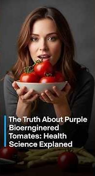 The Truth About Purple Bioengineered Tomatoes: Health & Science Explained