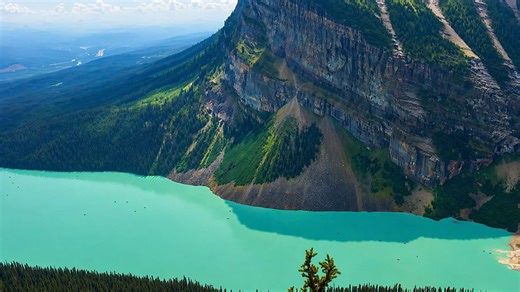 Banff National Park Canada scenic nature experience (4K)