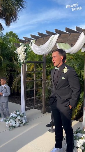 Happy tears all around! This groom's reaction to seeing his stunning bride for the first time is pure magic! #FirstLook #WeddingDay #LoveStory ------------------------- #emotionalgroomreaction #firstlookwedding #beautifulbride #viralvideo #heartwarmingwedding #weddingceremony #weddingvows #loveatfirstsight #brideandgroom #tearsofjoy #cantcontainmyemotions #weddingday #happilyeverafter #shesaidyes #dreamwedding #foreverandalways #truelove #magicalmoments #weddingbells #ourbigday #lovewins | Heart