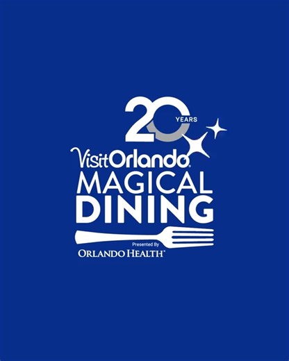 ✨ Visit Orlando’s Magical Dining, presented by Orlando Health, starts now through September 30! Get ready to feast on delicious flavors at some of Orlando’s top restaurants—all for a great cause. 🍽️ Explore the menus and start feasting 🔗 https://bit.ly/3zsF3mj | Visit Orlando