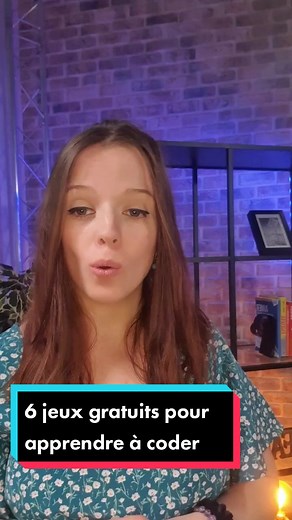 🕹 6 #jeux #gratuits pour apprendre à #coder ! #programmation #developpementweb #developpeur #javascript #python #php