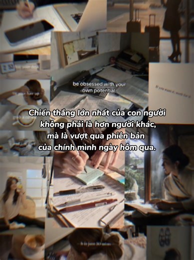 Chiến thắng lớn nhất của con người không phải là hơn người khác, mà là vượt qua phiên bản của chính mình ngày hôm qua.🔥📚#xuhuong #viral #stydymotivation #studywithme #dongluchoctap