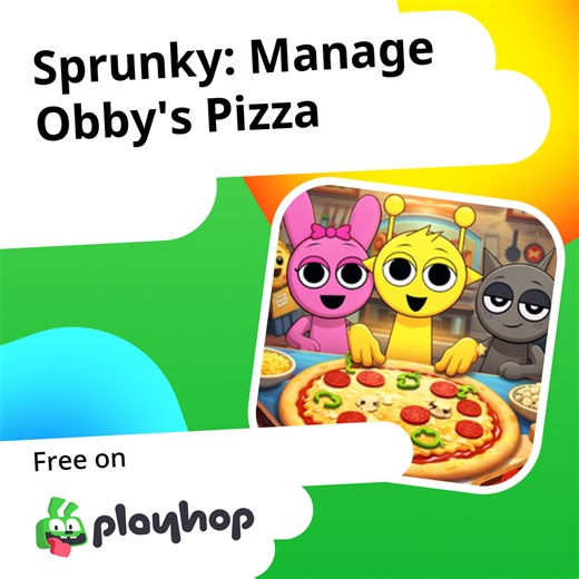 Sprunky: Manage Obby's Pizza: Play Online For Free On Playhop