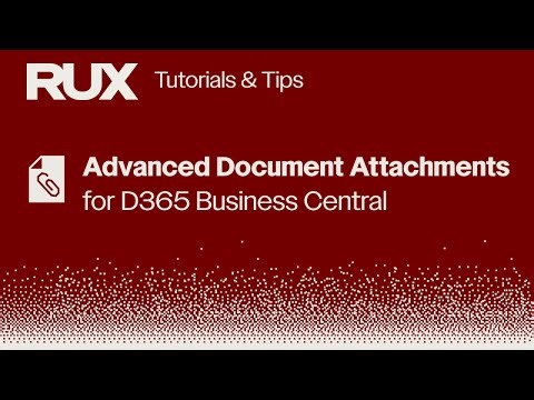Advanced Document Attachments for D365 Business Central