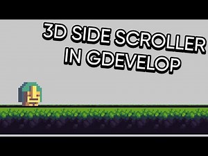 how to make 3d side scroller in gdevelop