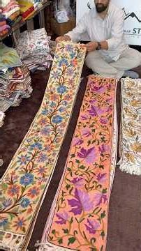 Handmade Table Runners | Silk And Wool