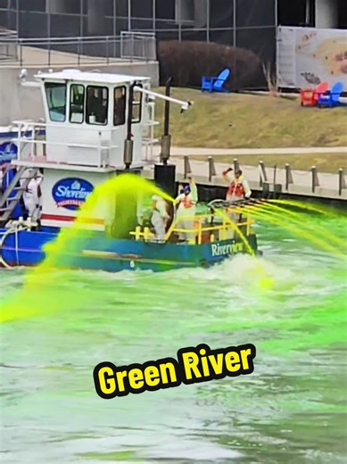 Chicago River Turned Green for St. Patrick's Day 2026