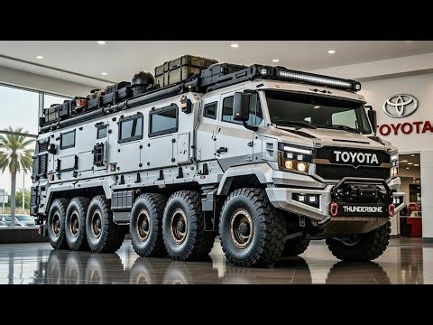 Toyota Thunderbone 12x12 Motorhome (2026–27) | The Ultimate Rolling Fortress on 12 Wheels!