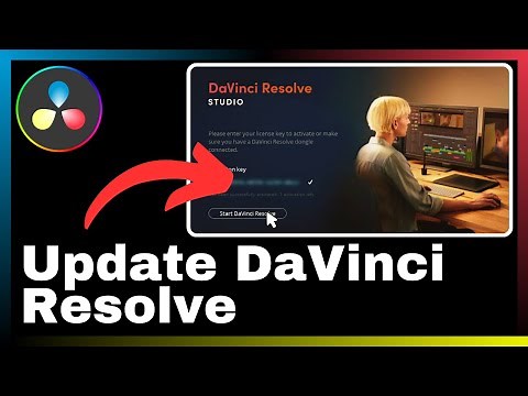 How to Update DaVinci Resolve to the Latest Version