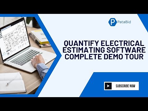 Quantify AI Electrical Estimating Software Complete Demo Tour