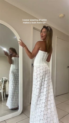 Our Viral Lace Skirt Style Inspo 🤎 #shorts