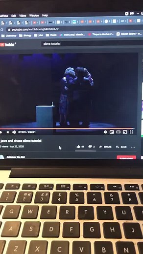 when a non theatre person finds a ‘slime’ tutorial #musicaltheatre #falsettos #broadway #musicals #theatre