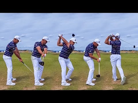 Bryson Dechambeau SWING SEQUENCE - Driver DTL | Full Speed + SLOW MOTION
