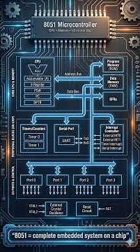 8051 Microcontroller Explained | Internal Architecture Made Clear