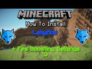 How To Install LabyMod + Fps Boosting Settings! (2021)
