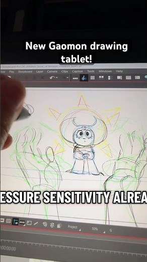 Trying out my new Gaomon art tablet! #artvlog #gaomon #artsupplies #review #sketching