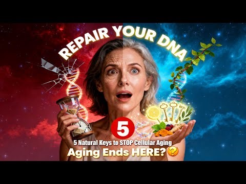 Repair Your DNA: The 5 Natural Keys to Stop Cellular Aging