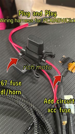 Plug and play wiring Harness for MDL and Dual horn setup #auxiliarylights #mdl #wiringharness