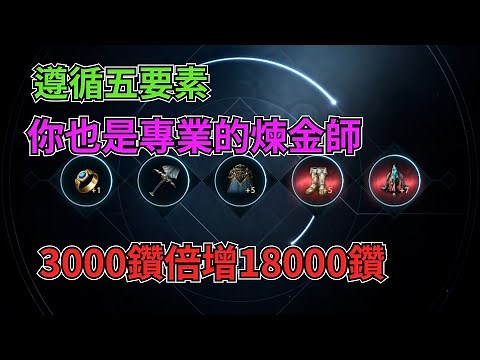 天堂2M lineage 2m 遵循五要素你也是專業的煉金師