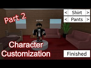 Roblox Character Customization Tutorial - Part 2/2