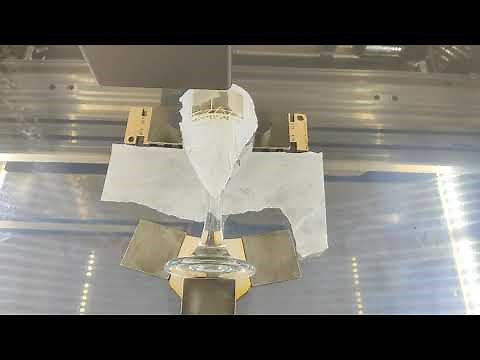 Glowforge etching glass