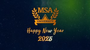 Here’s a video that celebrates the best of what MSA University had to offer this past year✨ As we step into 2025, let's look back at MSA's incredible journey filled with achievements, unforgettable moments, and milestones that brought us together as one big family! ❤️ #MSAUniversity #MSA_BestMoments #MSA2024 #MSA_Family #NewYearVibes #MSA_loves_you | MSA University