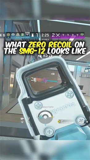 What ZERO RECOIL on the SMG-12 looks like