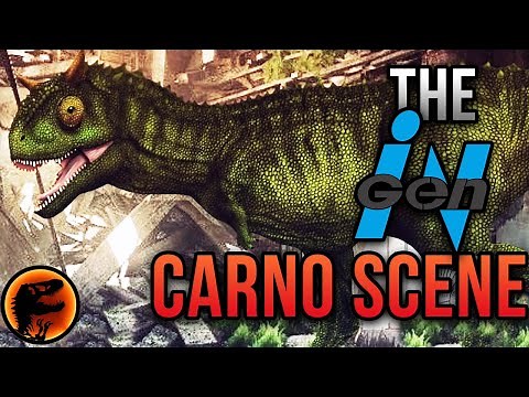 The Camouflaging CARNOTAURUS Scene in Jurassic WORLD