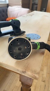 11K views · 43 reactions | Sanding round table/chair legs or edges is easy when you use an interface pad for your sander. Comment PAD and I will send you my tools list. #sanding #orbital #festoolsander #howto #toolsforlife | Extreme Furniture Makeover | Facebook