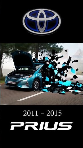 Toyota Prius ⚡ #Evolution