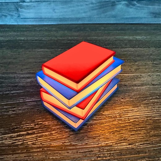 Tinybrights Light up Book Stack: Teacher Bookshelf | Reading Corner Gift - Etsy