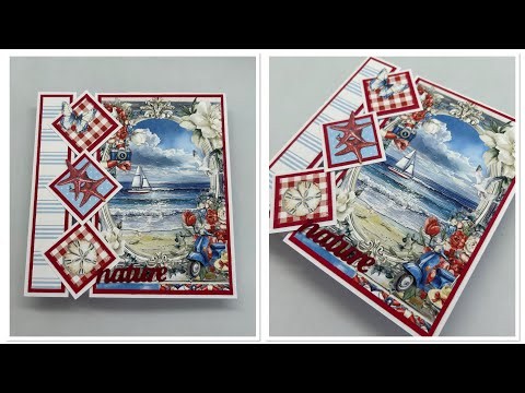 3D Diamond Card TUTORIAL WOW!!! // Easy #scrapbooking