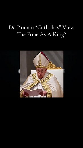 “The Kings Of The Gentiles Lord It Over Them, & Those Who Have Authority Over Them Are Called ‘Benefactors.’ But Not So With You; Rather The One Who Is The Greatest Among You Must Become Like The Youngest, & The Leader Like The Servant.” -Luke‬ ‭22‬:‭25‬-‭26 #pope #king #papacy #papal #romancatholic #romancatholicchurch #catholicchurch #catholic #catholicism #catholictiktok #vatican #fyp