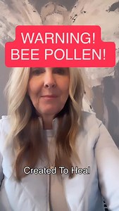 WARNING BEE POLLEN! #createdtoheal #bees #histamine #allergy #humanity #vitamin #superfood #high #vibration #letsheal #liver #health | Jasiel Created To Heal