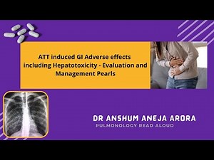 Anti - TB drugs side effects and Hepatotoxicity (Management Pearls)