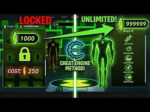 Ben 10 Galvan: UNLOCK ALL ALIENS with Cheat Engine (2025)