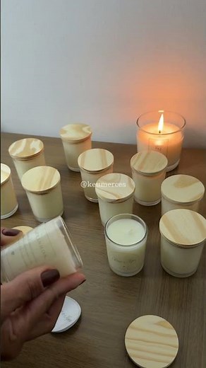 Como fazer velas aromáticas ✨ Passos simples para fazer uma linda vela aromática #decoracão #diy