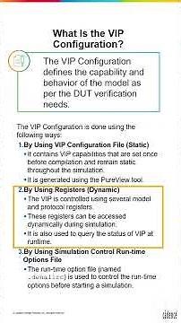 3 Ways to Configure Verification IP (VIP) | Cadence