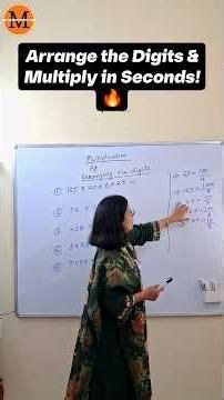 Digit Arrangement Multiplication Trick | Fast Maths Shortcut