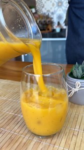 Jugo de mango amarillo, una complejidad de sabores, ¡pero muy fácil de hacer | Hacer Delicias