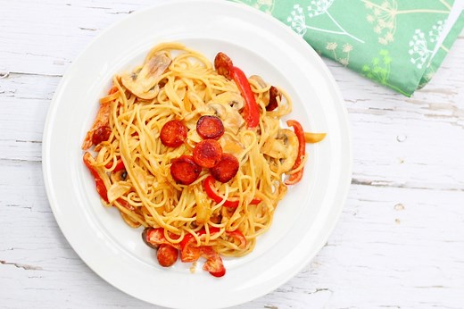 Creamy Chorizo Pasta Recipe