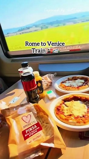 Rome to Venice by Train 🇮🇹 |530 km in 4 Hours | Tickets from €29 #rome #venice #italy #travel #viral